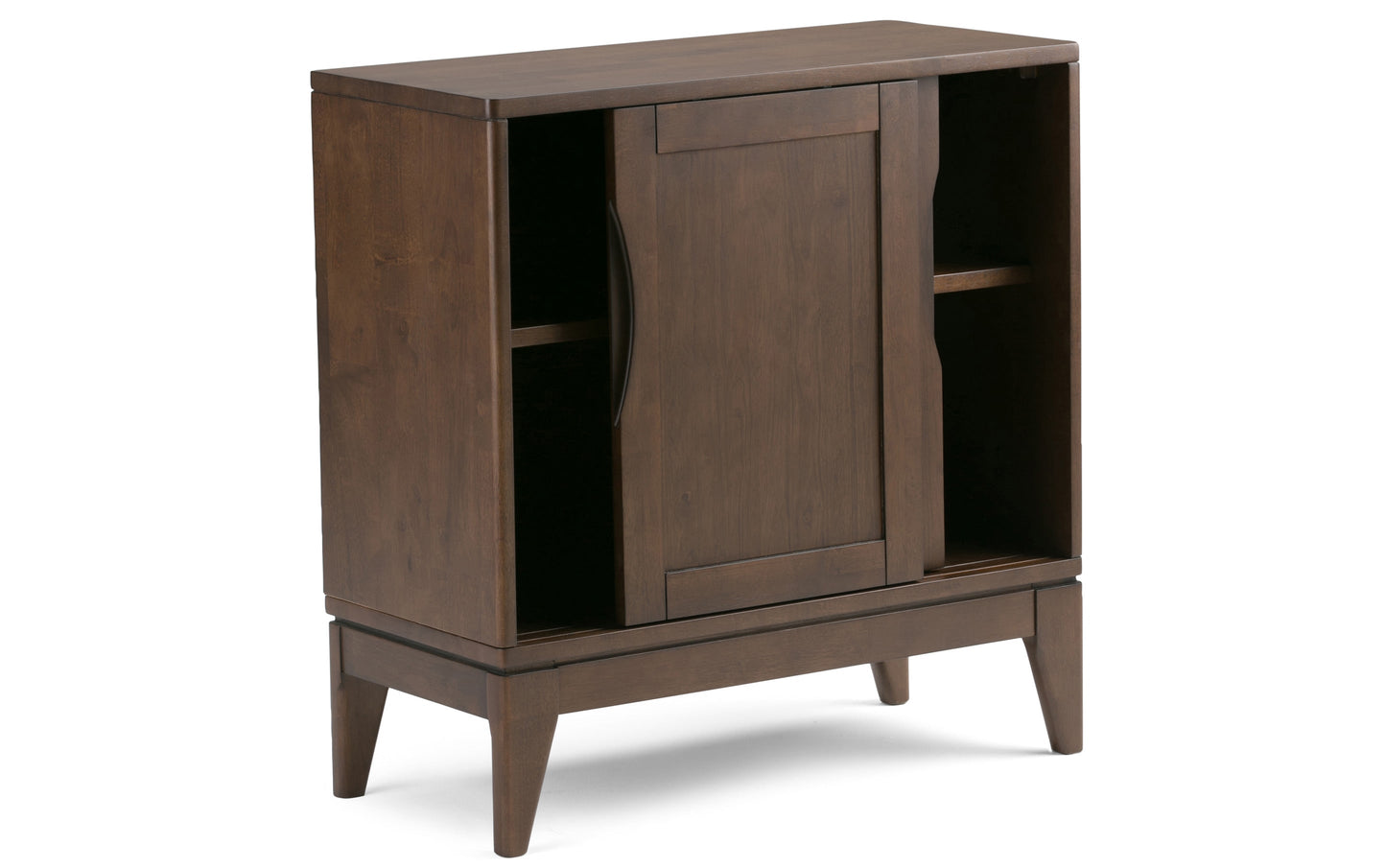 Walnut Brown | Harper 30W Storage Cabinet with Doors Set of 2
