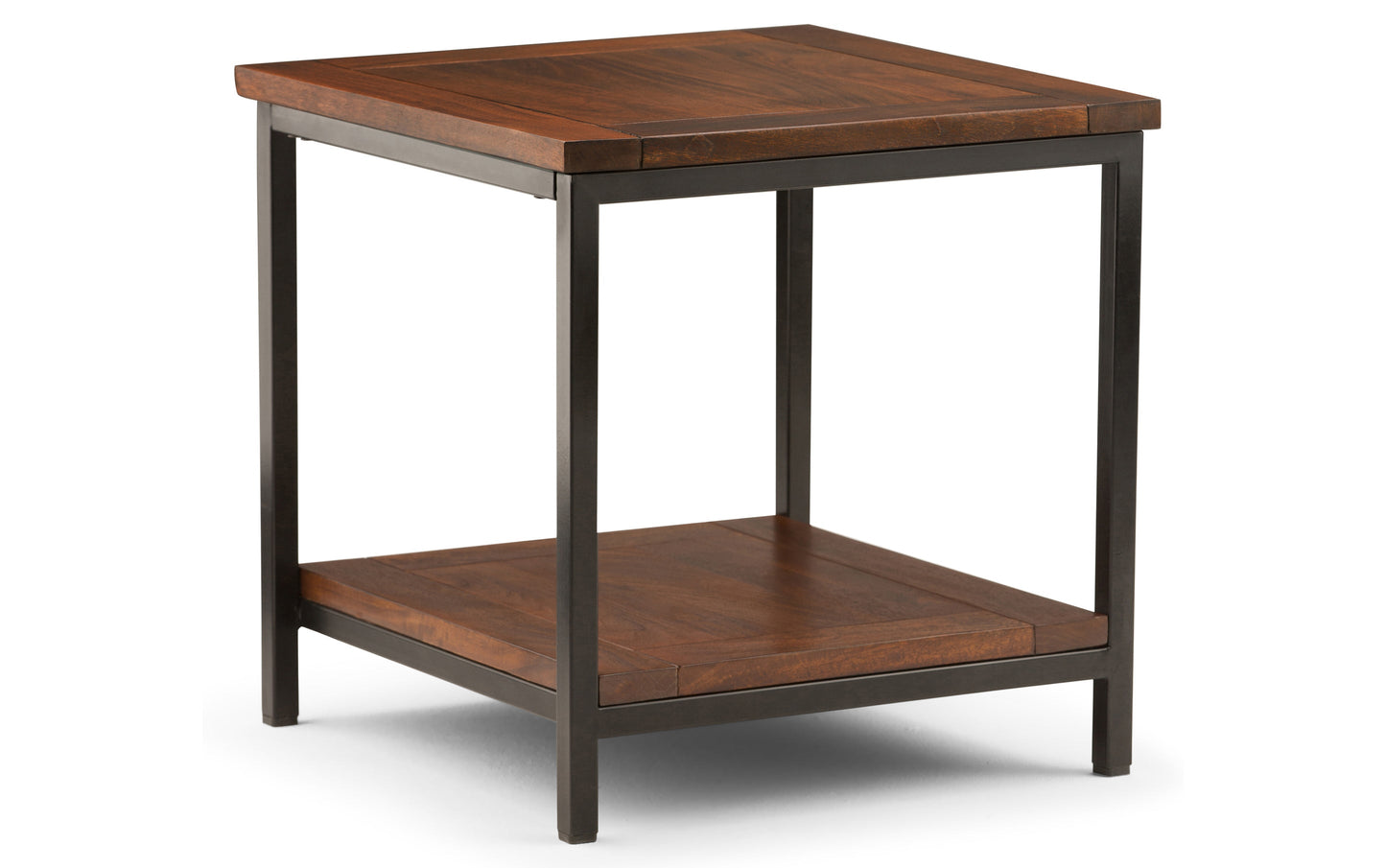 Dark Cognac Brown | Skyler 34 inch Coffee Table with 22 inch End Tables (Set of 3)