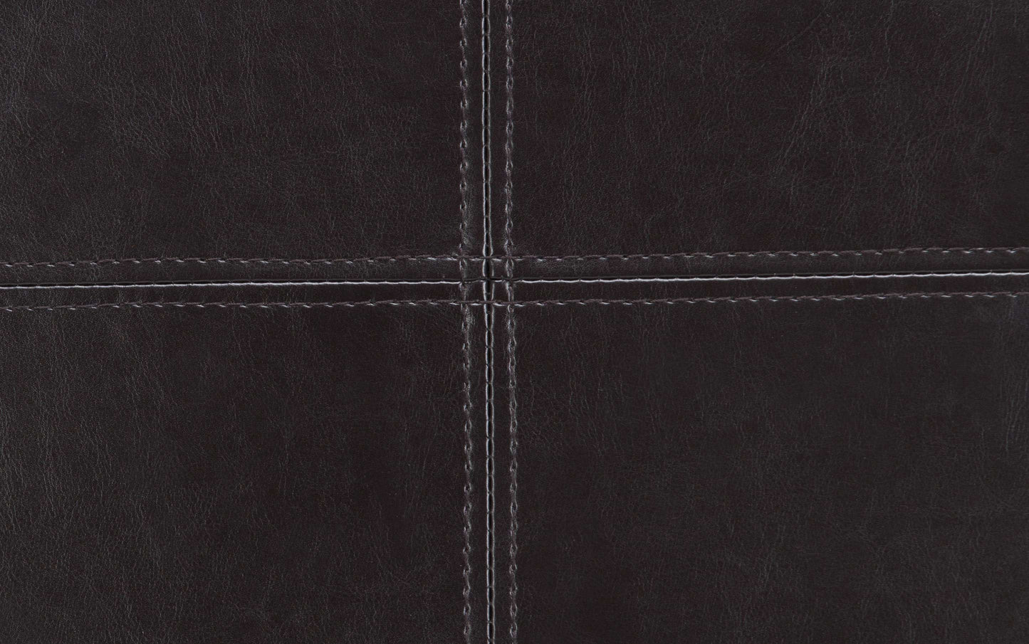 Amelia Storage Ottoman in Vegan Leather