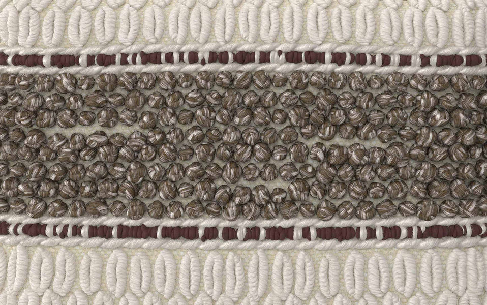 Earth Tone Brown | Grady Pouf