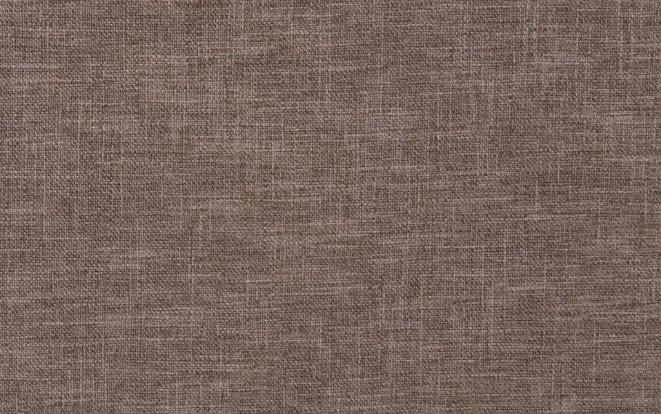 Fawn Brown Linen Style Fabric | Draper Ottoman Bench in Linen