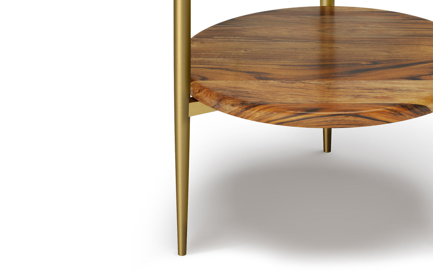 White/Natural | Wagner 30 inch Coffee Table with 18 inch End Tables (Set of 3)