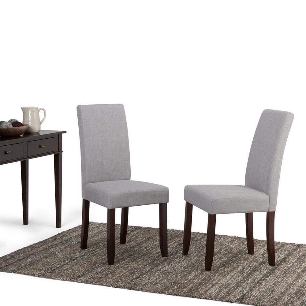 Acadian Dining Chair (Set of 2) in Linen Style Fabric