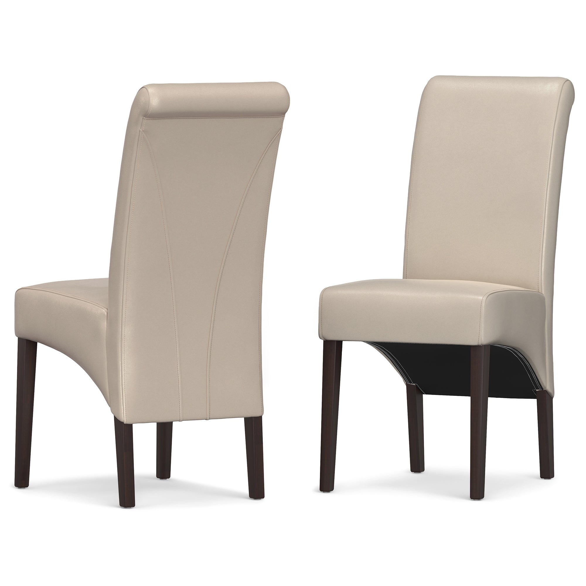 Vegan Leather Dining Chairs | Avalon Dining Chair Set – Simpli Home