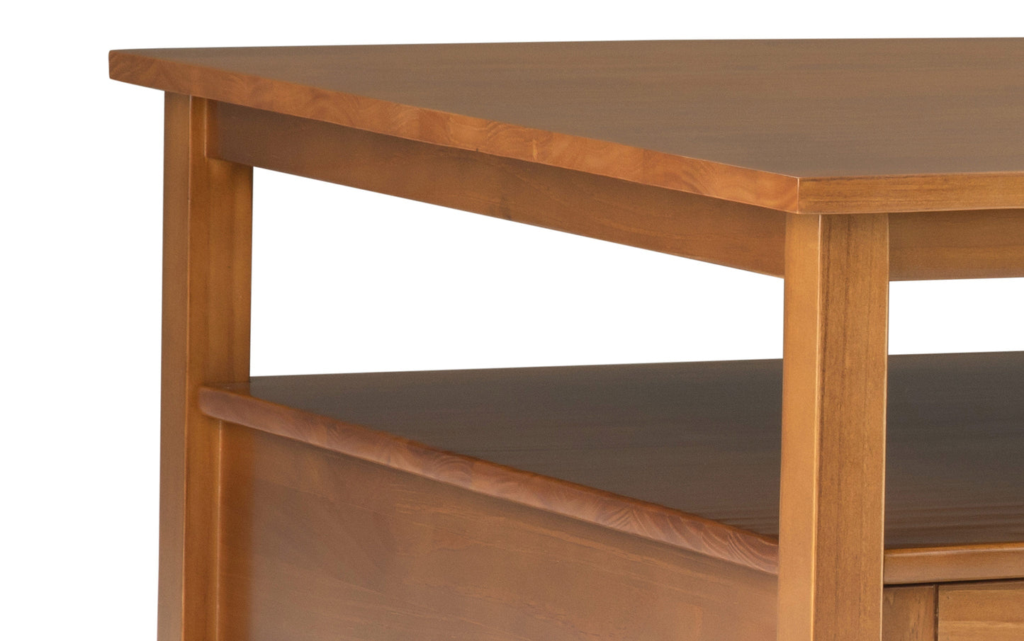 Light Golden Brown | Warm Shaker 36 inch Coffee Table with 20 inch End Tables (Set of 3)