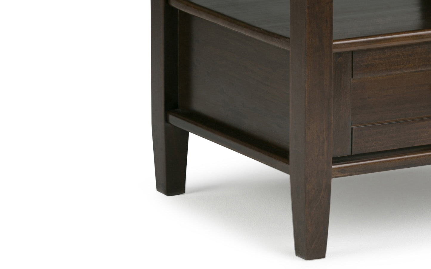 Tobacco Brown | Warm Shaker 36 inch Coffee Table with 20 inch End Tables (Set of 3)