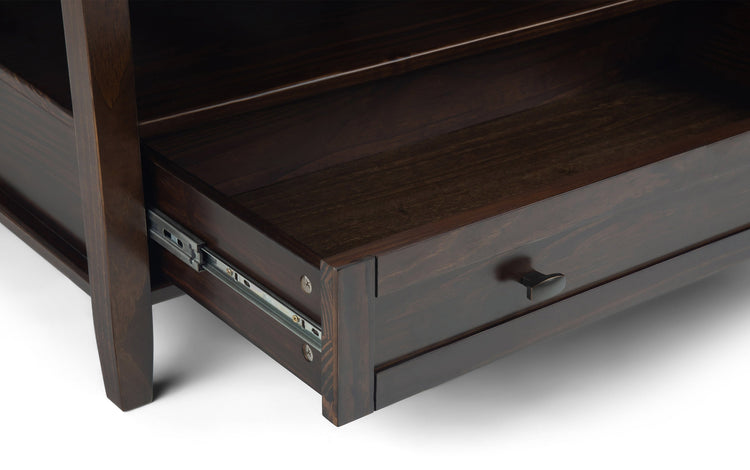 Tobacco Brown | Warm Shaker 36 inch Coffee Table with 20 inch End Tables (Set of 3)