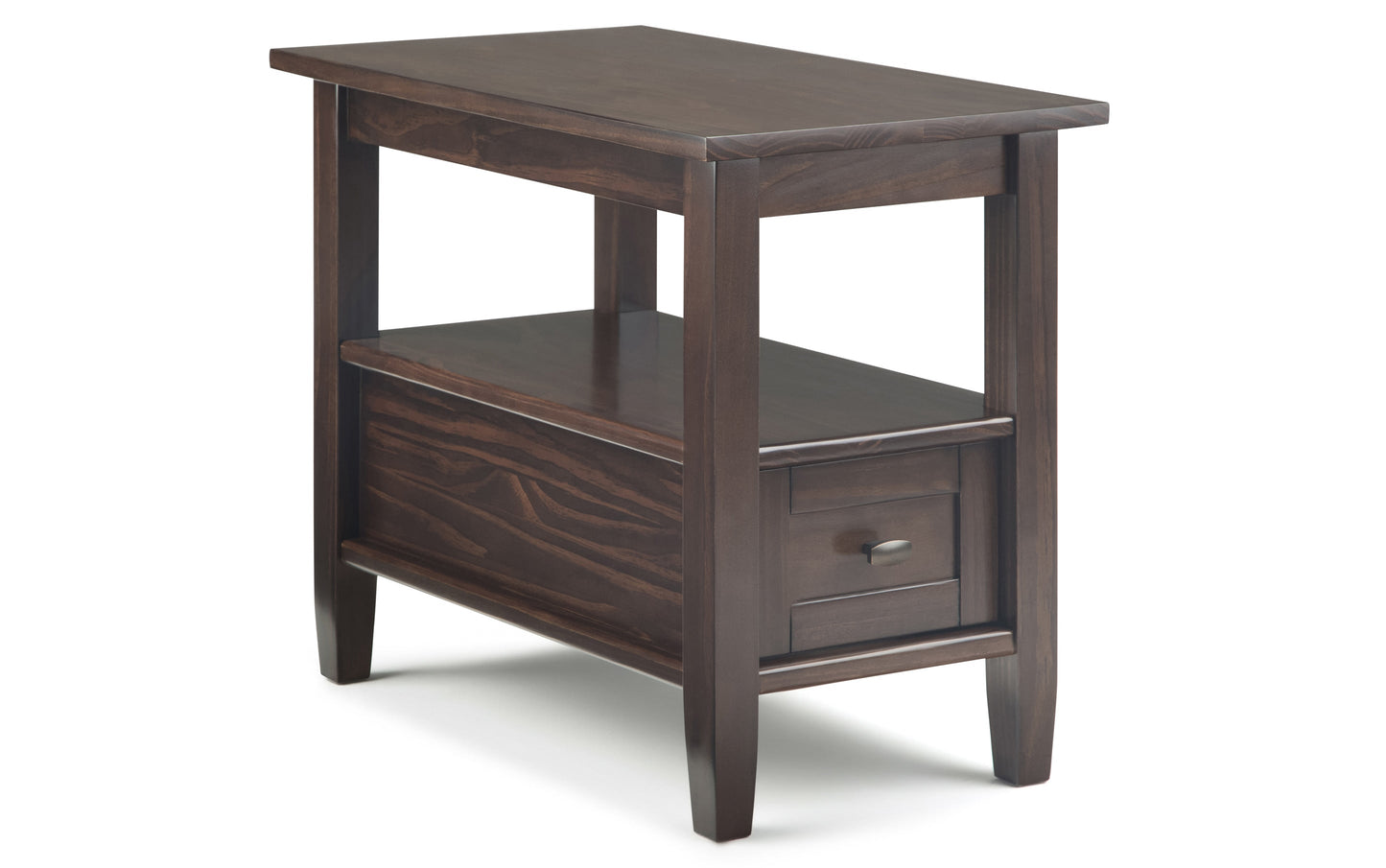 Tobacco Brown | Warm Shaker 48 inch Coffee Table with 14 inch End Tables (Set of 3)