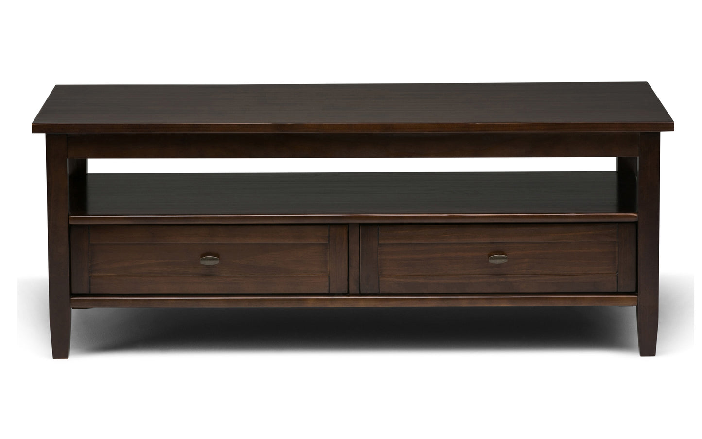 Tobacco Brown | Warm Shaker 48 inch Coffee Table with 14 inch End Tables (Set of 3)