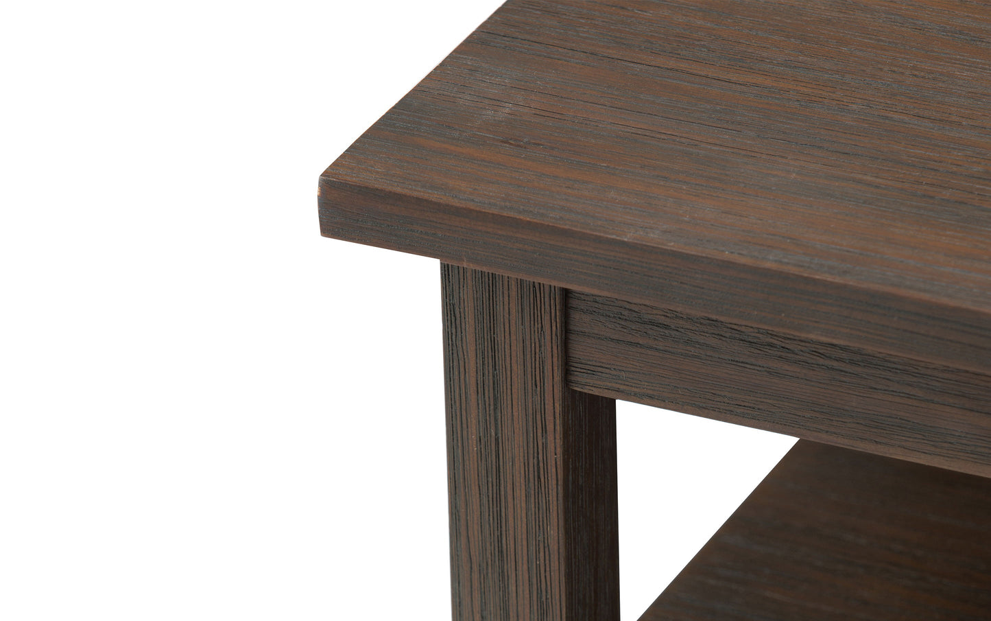 Farmhouse Brown | Warm Shaker 20 inch End Table (Set of 2)