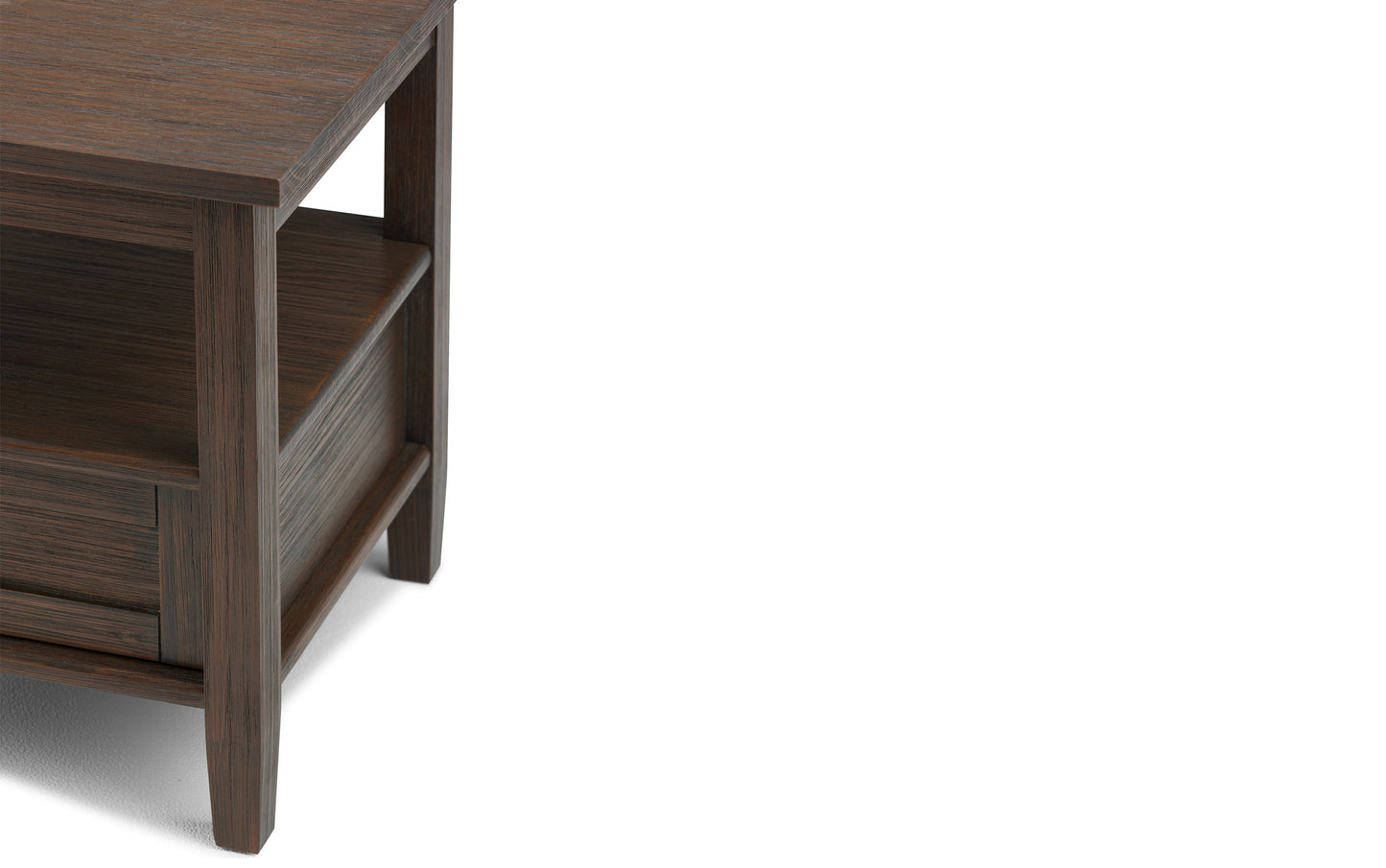 Farmhouse Brown | Warm Shaker 20 inch End Table (Set of 2)