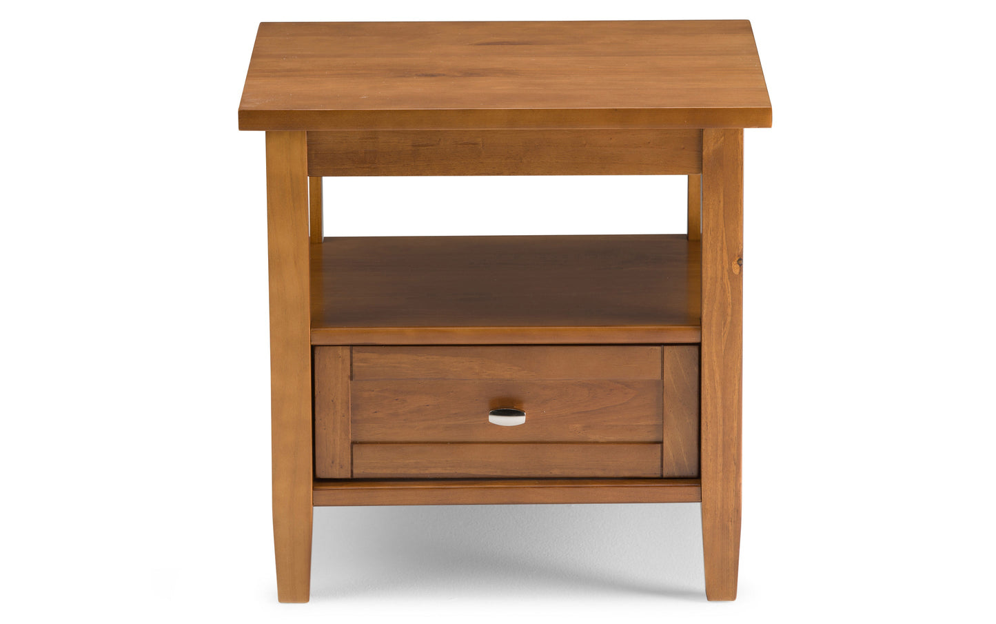 Light Golden Brown | Warm Shaker 20 inch End Table (Set of 2)
