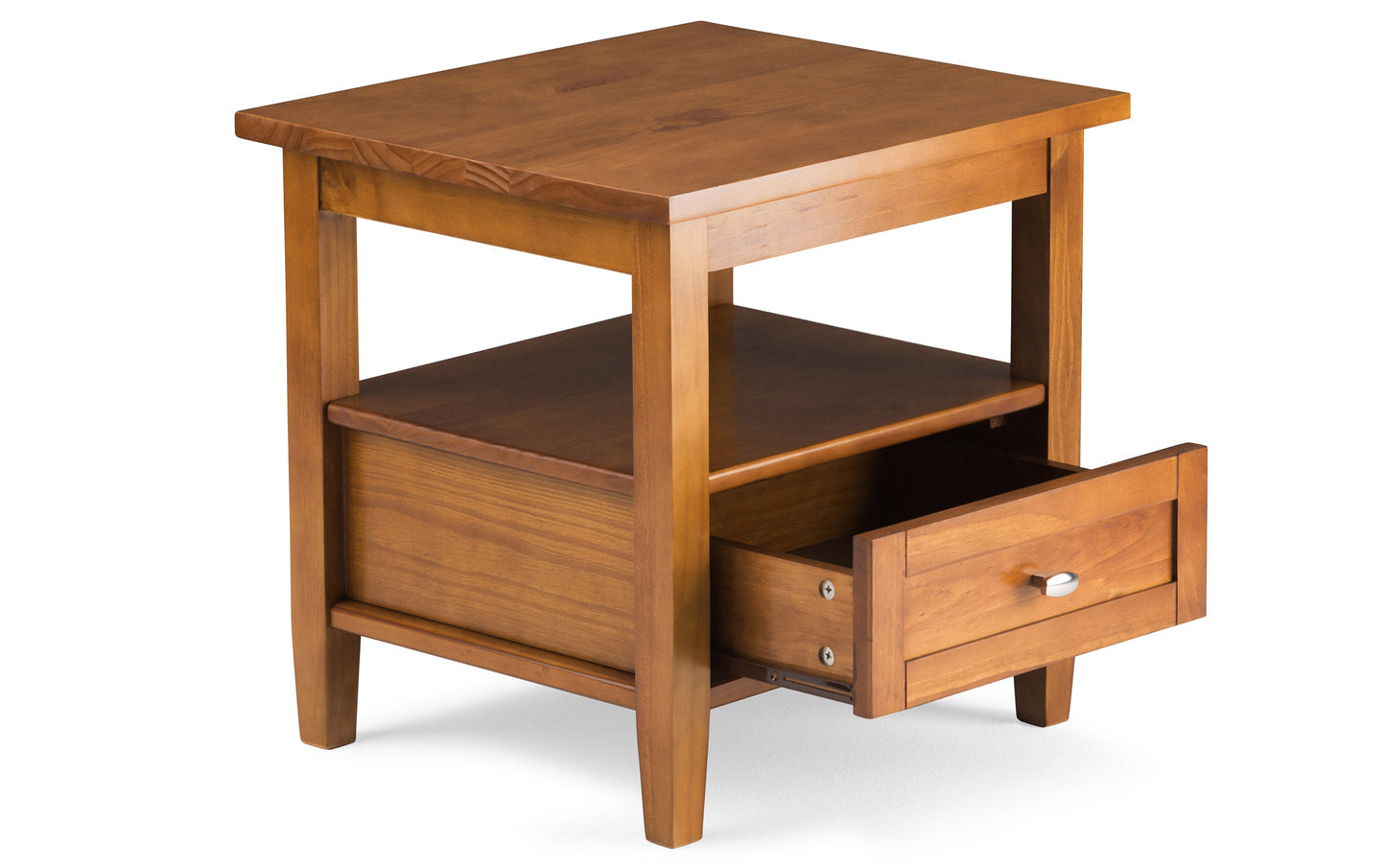 Light Golden Brown | Warm Shaker 20 inch End Table (Set of 2)