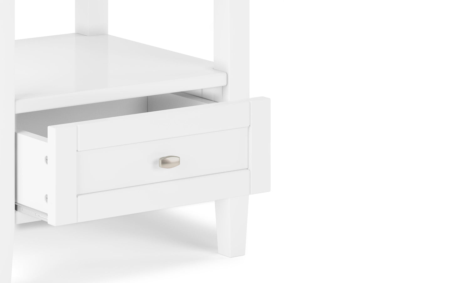White | Warm Shaker 20 inch End Table (Set of 2)