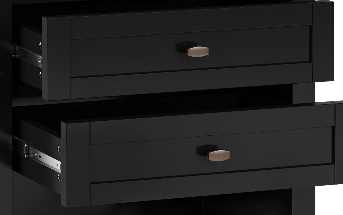 Black | Warm Shaker 24 inch Night Stand (Set of 2)