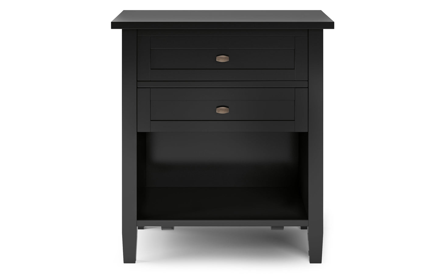 Black | Warm Shaker 24 inch Night Stand (Set of 2)