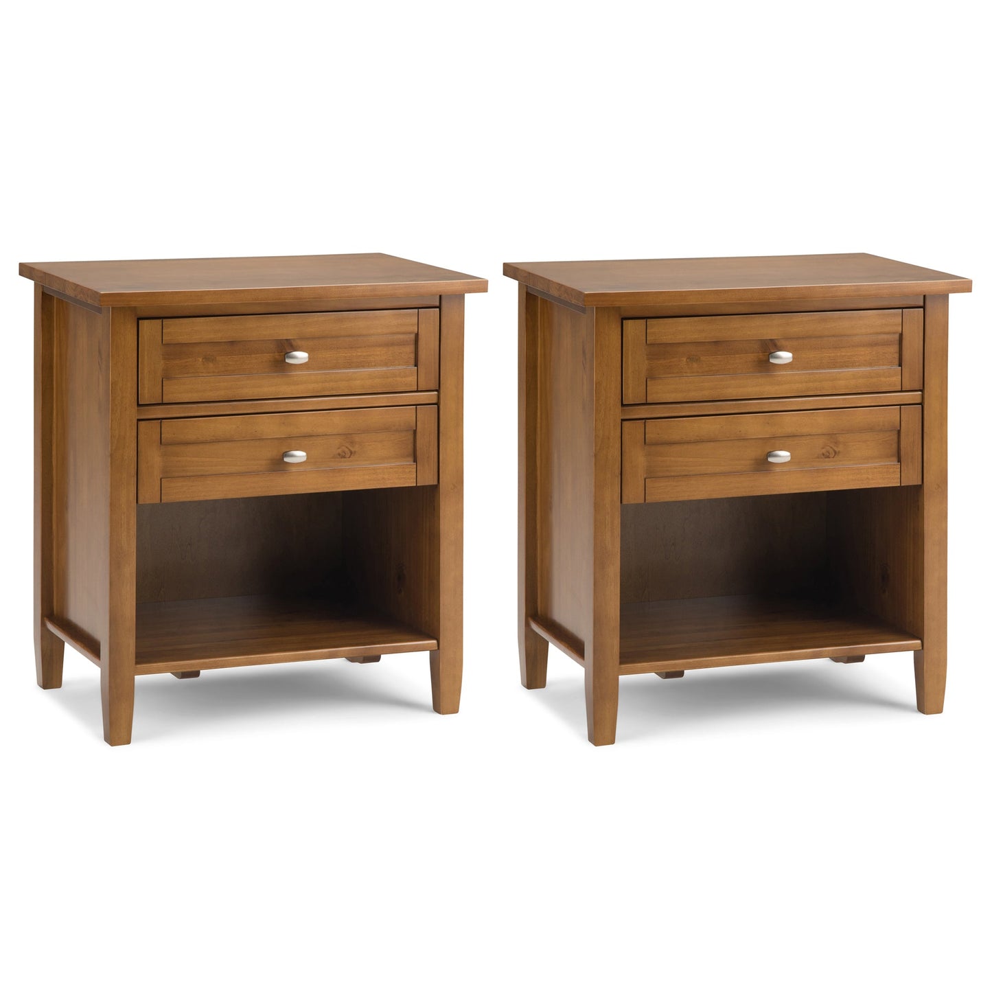 Black | Warm Shaker 24 inch Night Stand (Set of 2)
