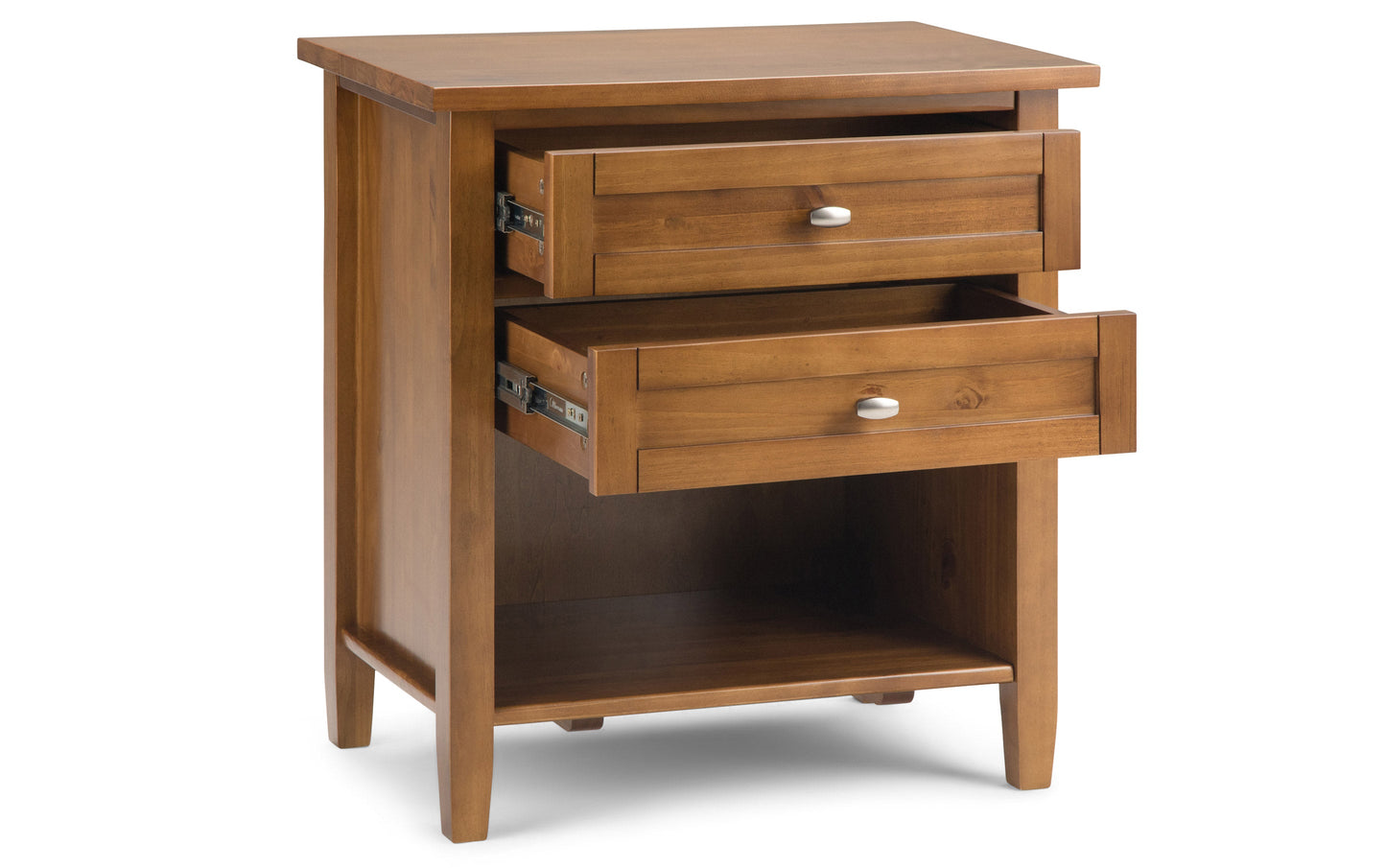 Light Golden Brown | Warm Shaker 24 inch Night Stand (Set of 2)