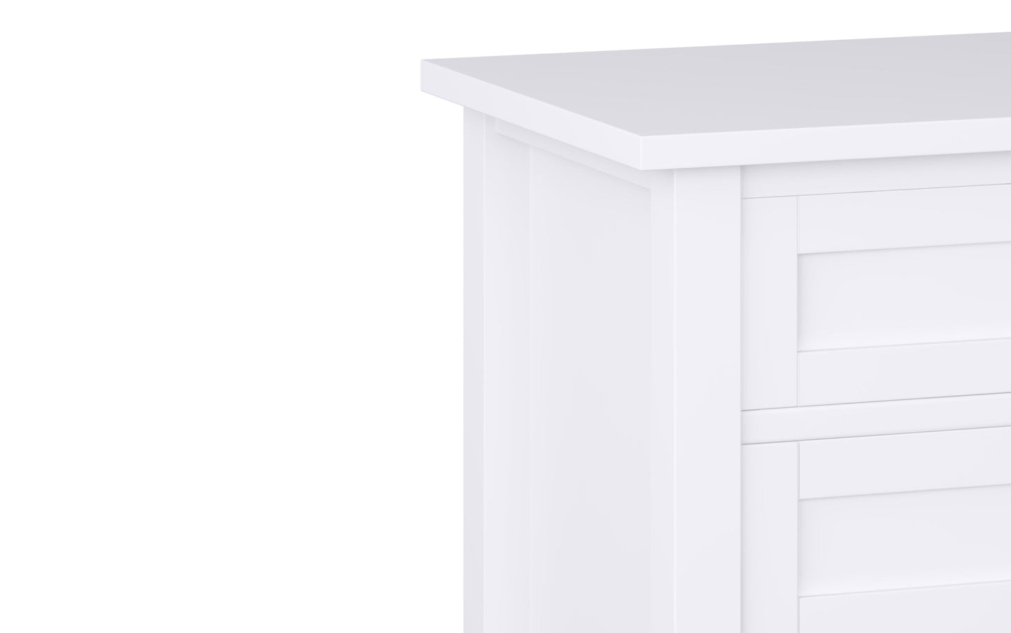 White | Warm Shaker 24 inch Night Stand (Set of 2)