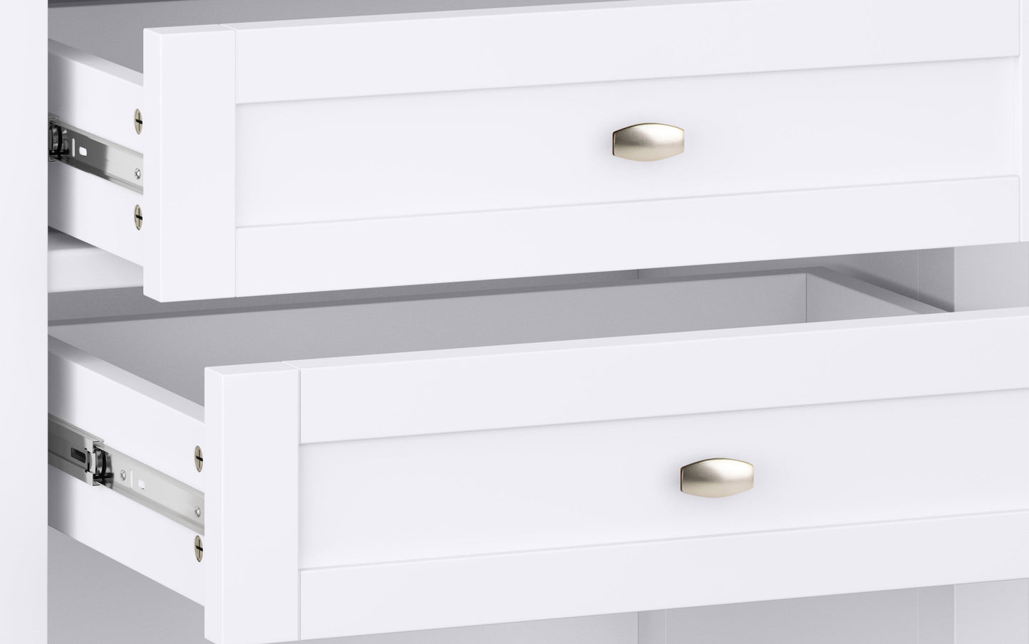 White | Warm Shaker 24 inch Night Stand (Set of 2)