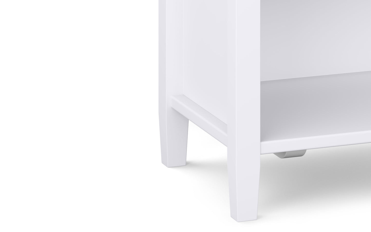 White | Warm Shaker 24 inch Night Stand (Set of 2)