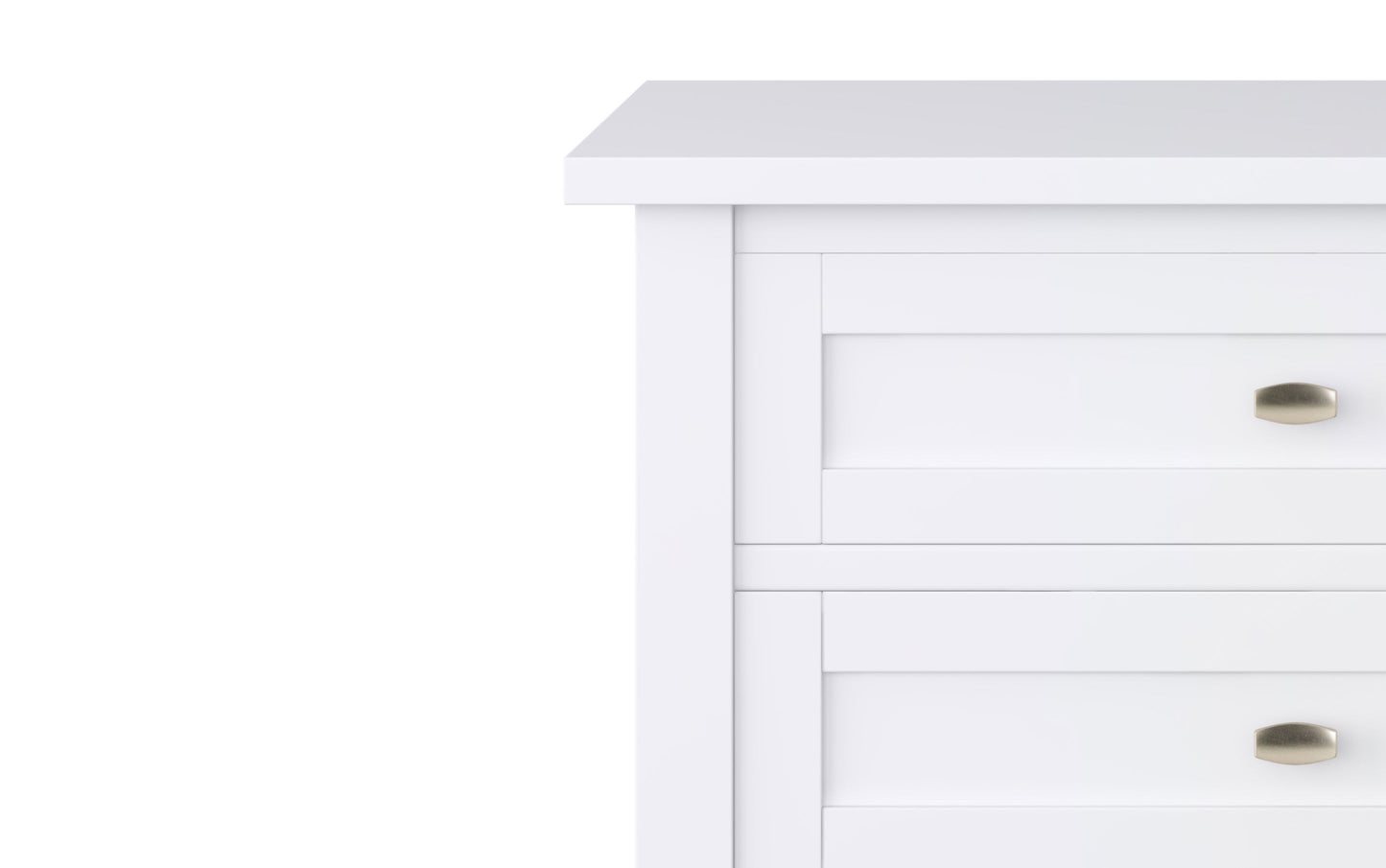 White | Warm Shaker 24 inch Night Stand (Set of 2)