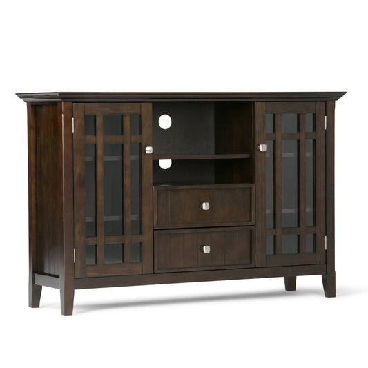 Tobacco Brown | Bedford Tall TV Stand