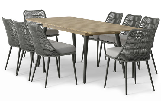 Beachside 9 Piece Outdoor Dining Set