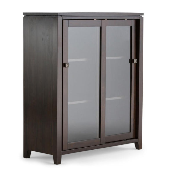 Mahogany Brown | Cosmopolitan Medium Storage Cabinet