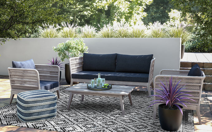 Santiago 4 Piece Outdoor Conversation Set