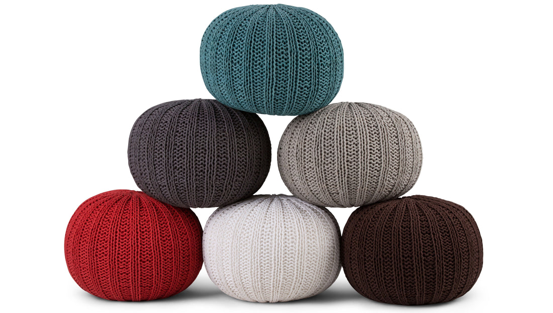 Poufs, Poufs & More Poufs! We are in Love
