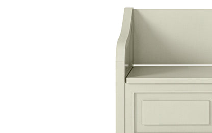 Antique White | Connaught Entryway Storage Bench