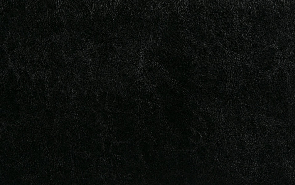 Midnight Black Vegan Leather | Cosmopolitan 5 Piece Dining Set