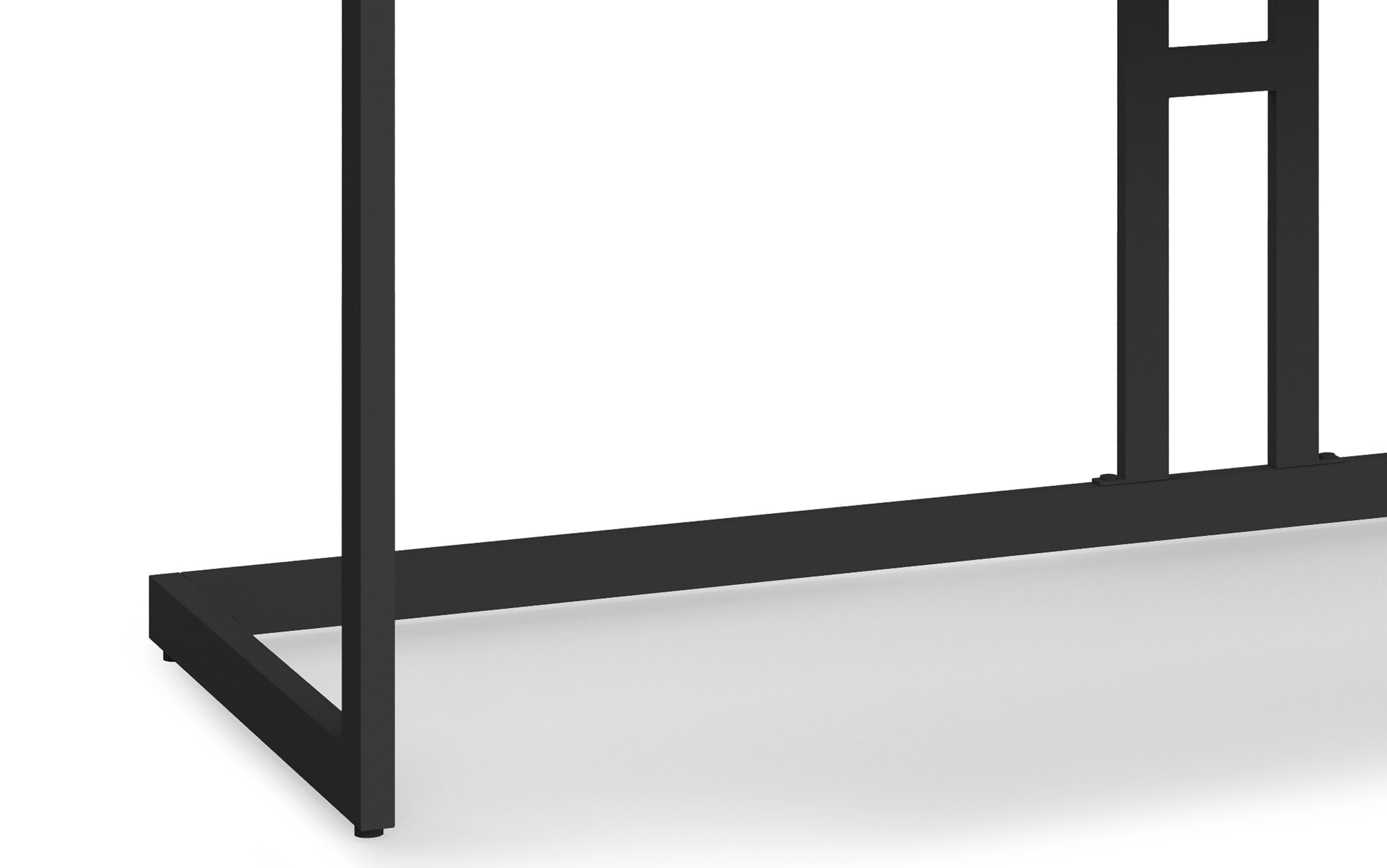 Distressed Charcoal Brown | Erina Large Desk