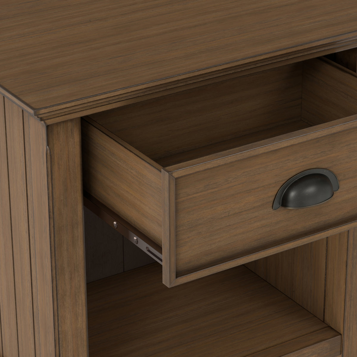 Rustic Natural Aged Brown | Acadian Nightstand