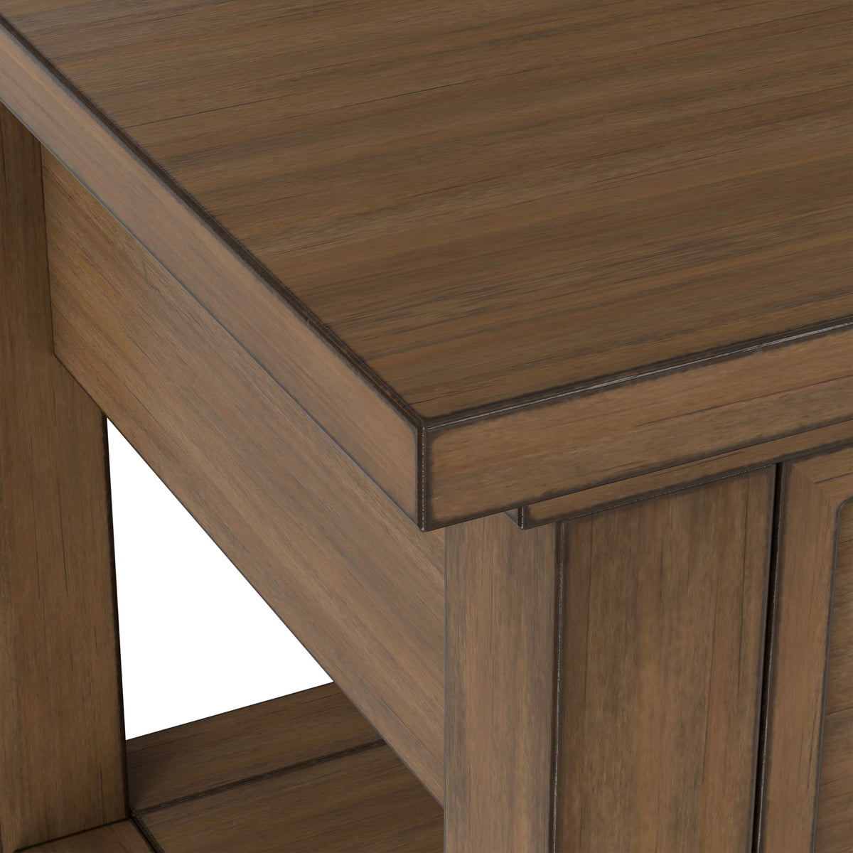 Rustic Natural Aged Brown | Redmond End Table