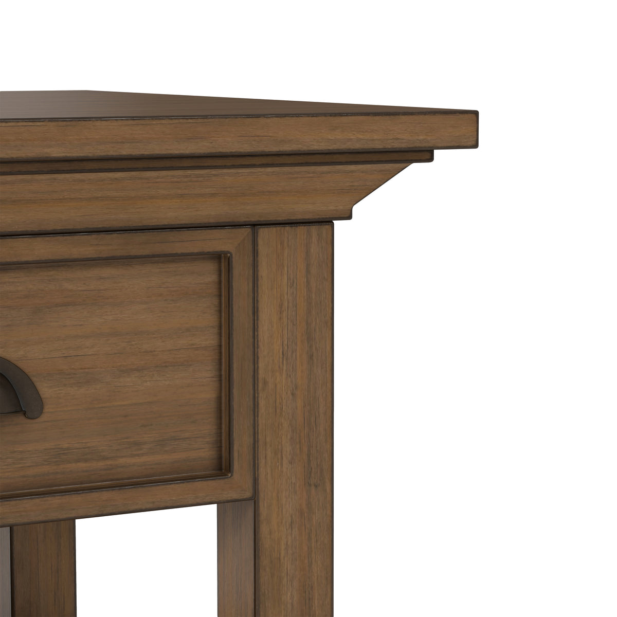 Rustic Natural Aged Brown | Redmond End Table
