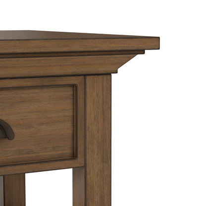 Rustic Natural Aged Brown | Redmond End Table