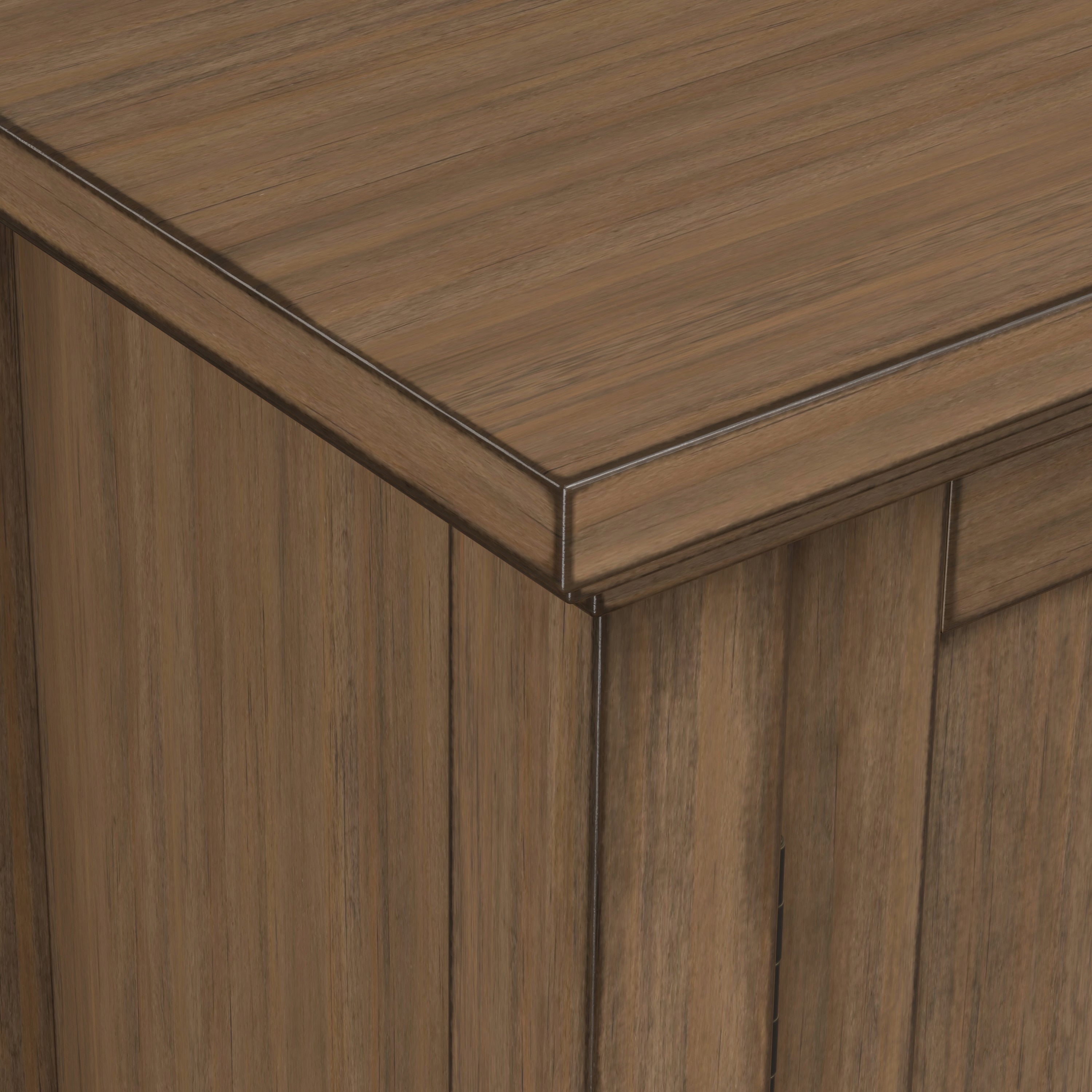 Solid Wood Storage Cabinet | Redmond Low Storage Cabinet – Simpli Home