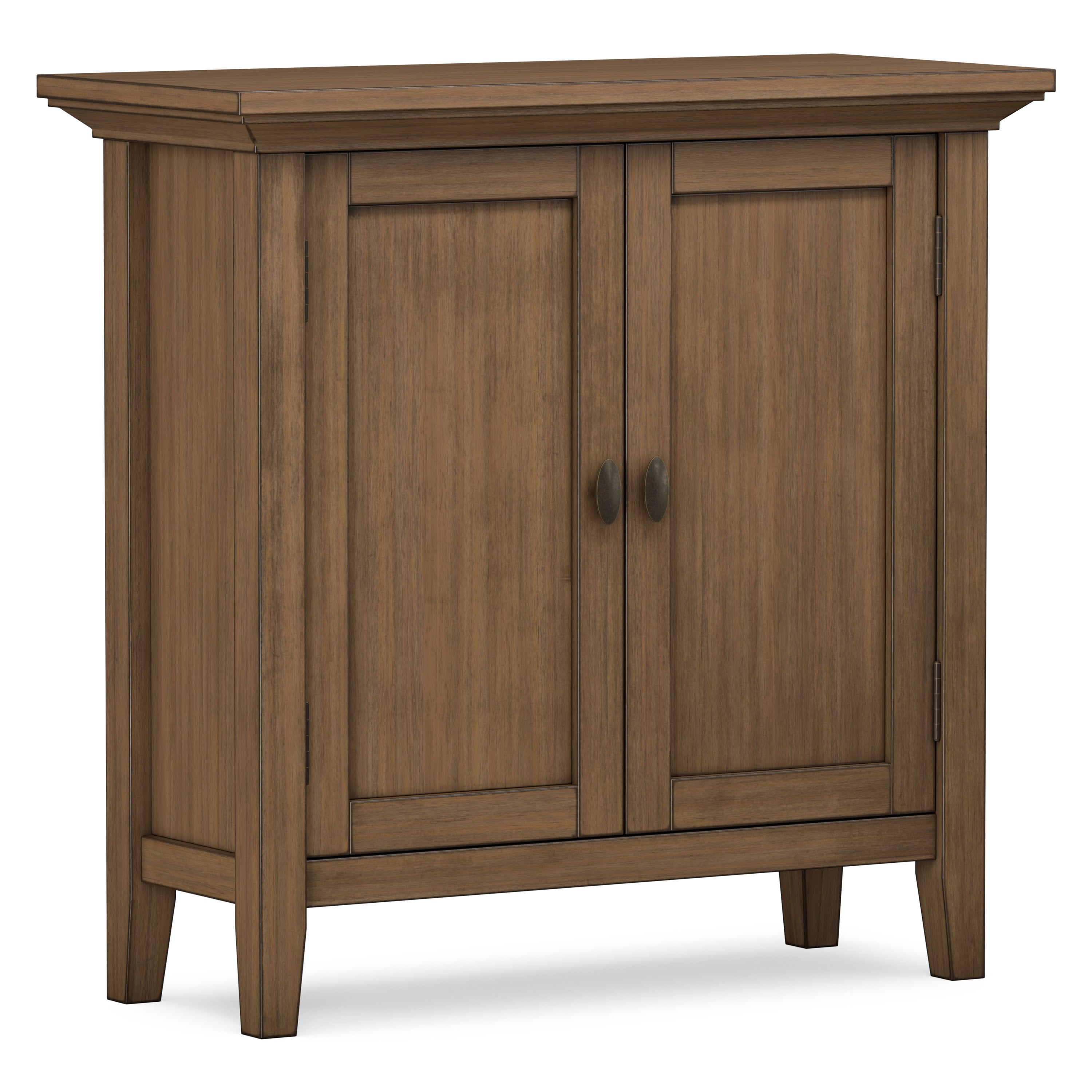 Solid Wood Storage Cabinet | Redmond Low Storage Cabinet – Simpli Home