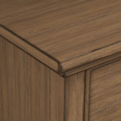 Rustic Natural Aged Brown | Redmond Medium Storage Cabinet