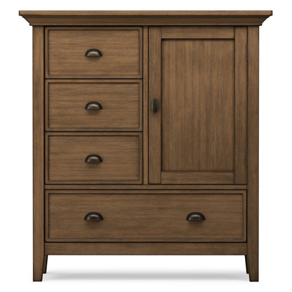 Rustic Natural Aged Brown | Redmond Medium Storage Cabinet