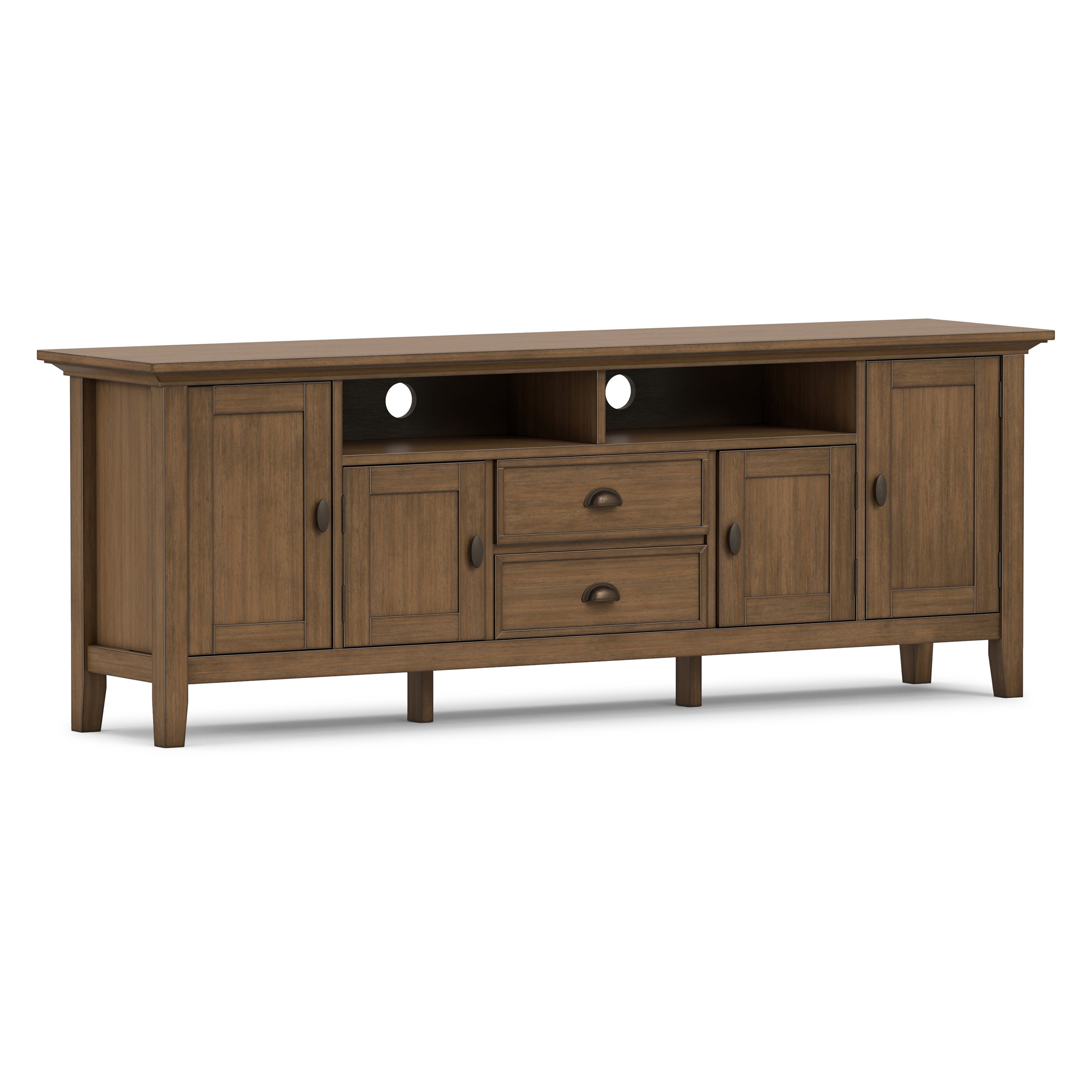 72 Inch Solid Wood TV Stand | Redmond TV Media Stand – Simpli Home