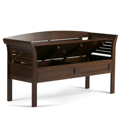 Medium Rustic Brown | Arlington Entryway Bench