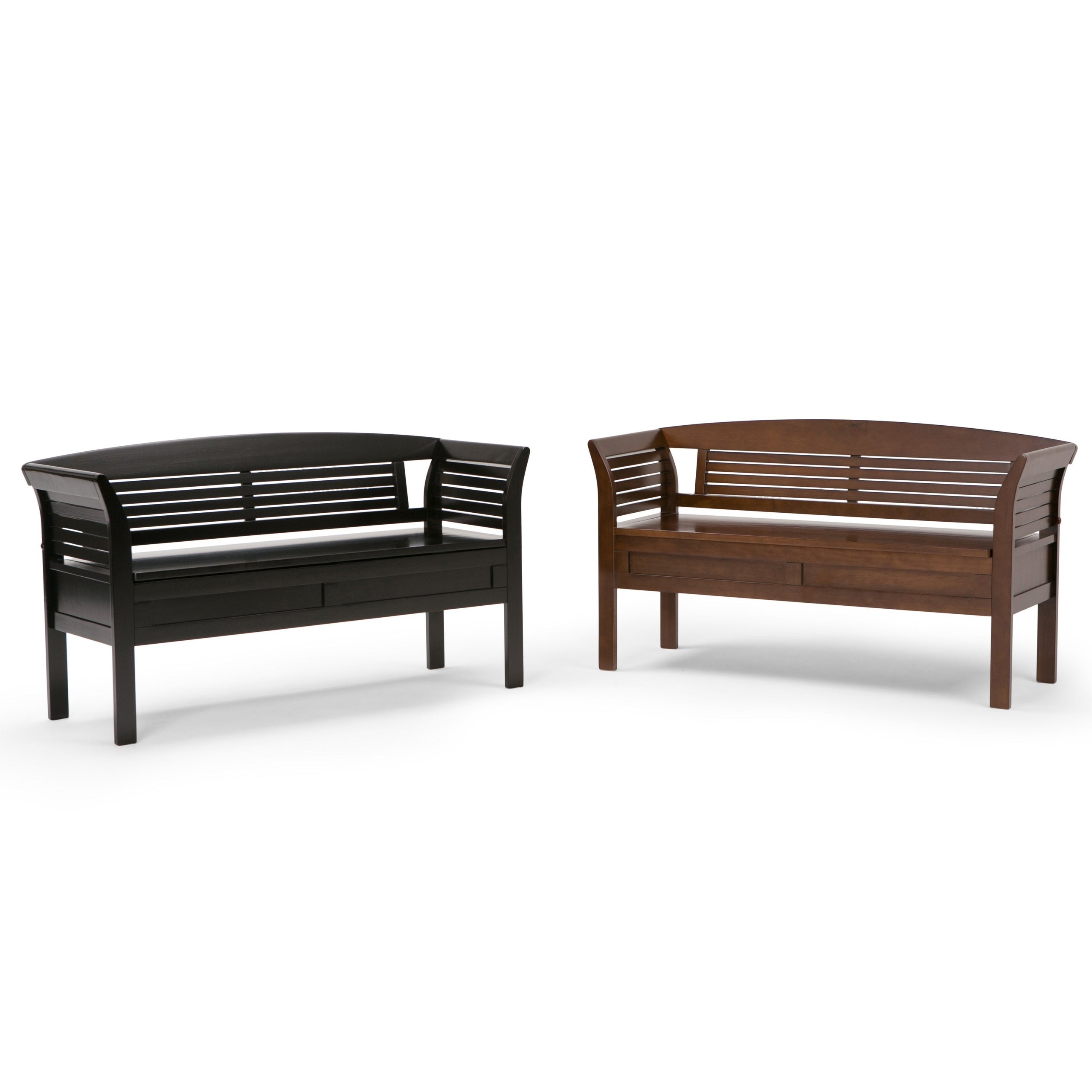 Medium Rustic Brown | Arlington Entryway Bench