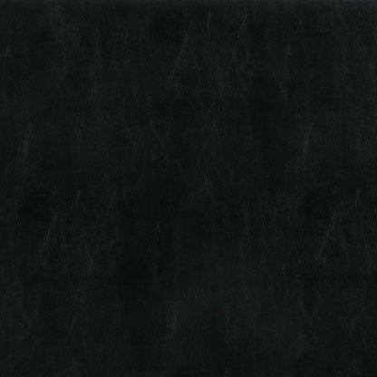 Black Vegan Leather | Avalon Linen Look Storage Ottoman with Three Trays