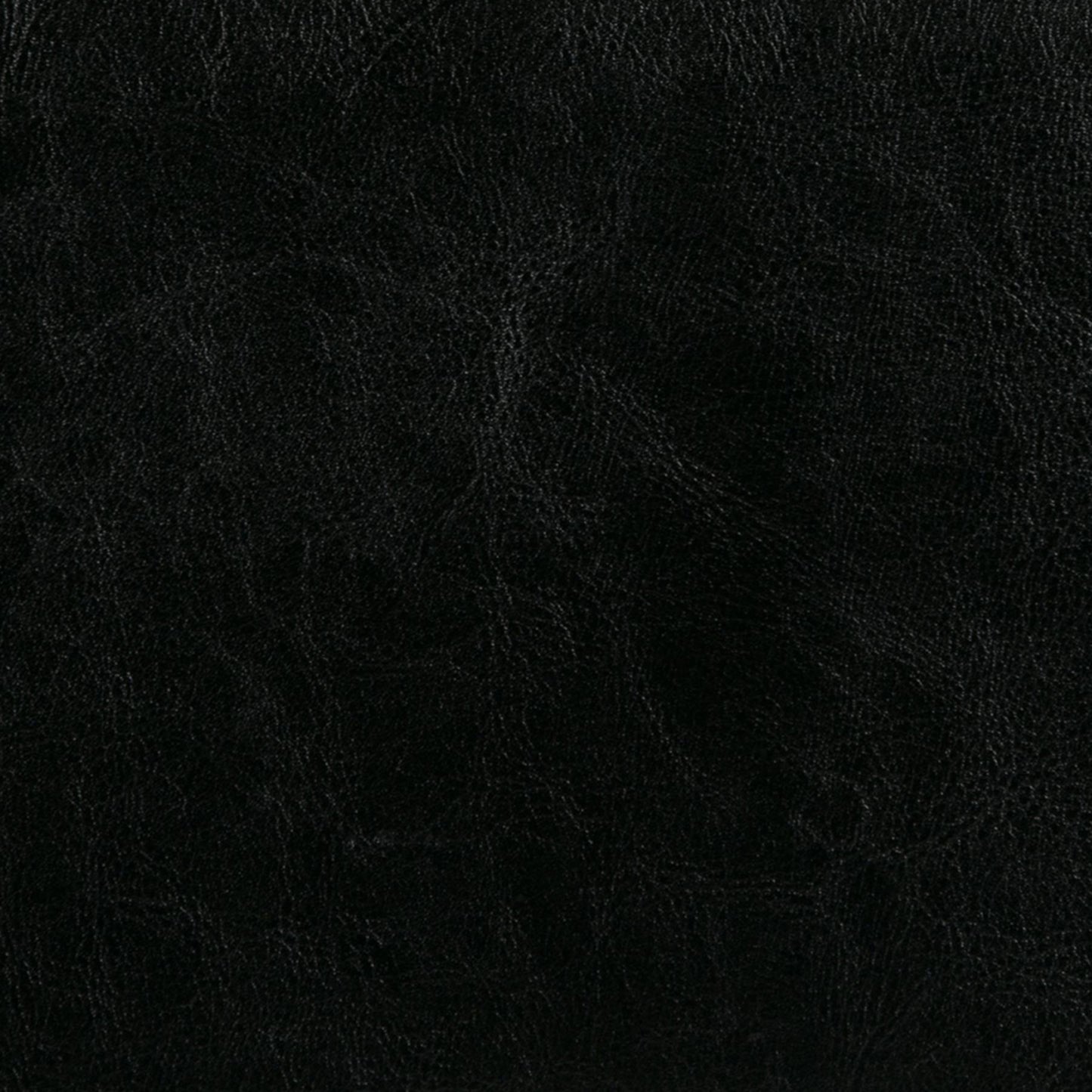 Black Vegan Leather | Avalon Linen Look Storage Ottoman with Three Trays