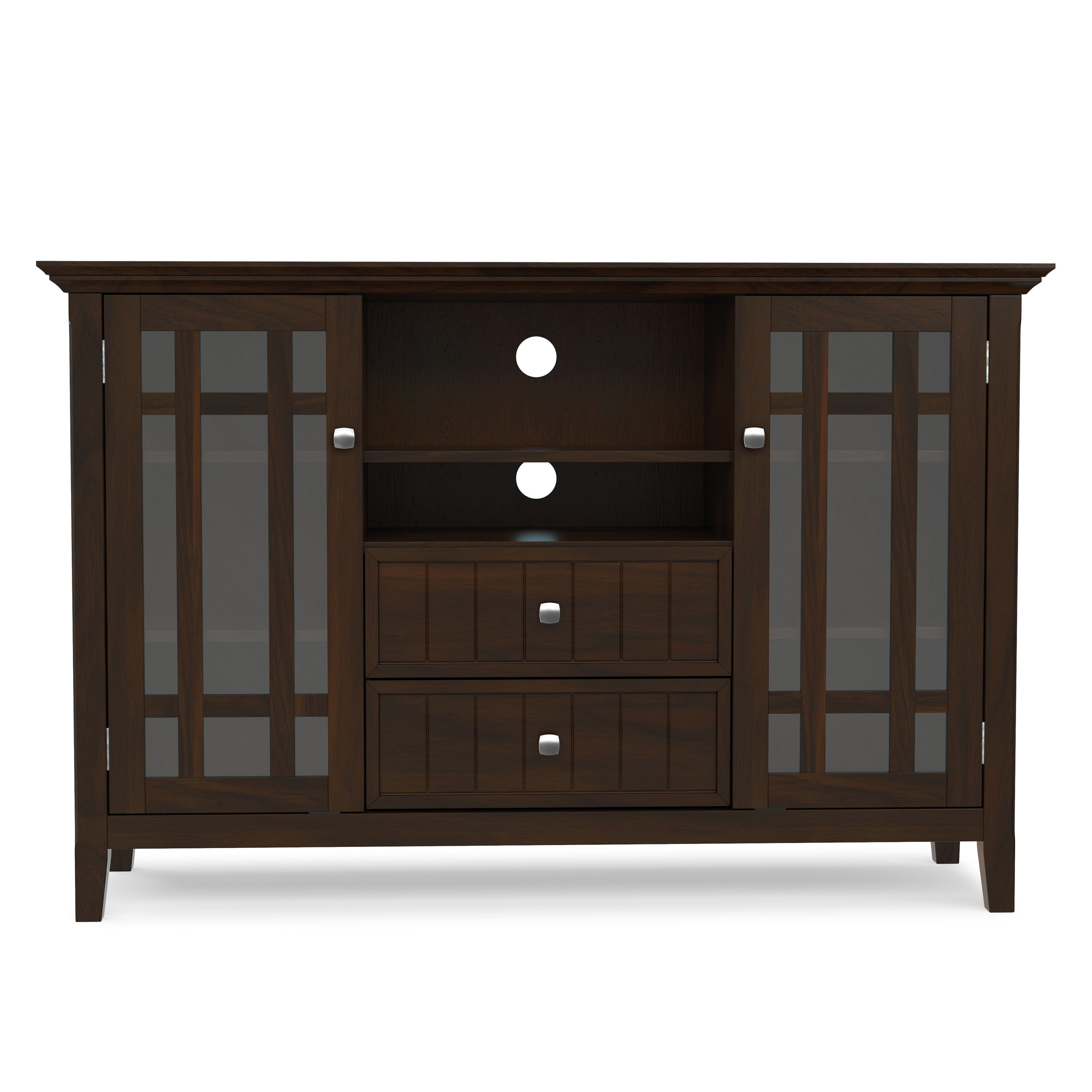 54 Inch Solid Wood TV Stand | Bedford TV Stand – Simpli Home
