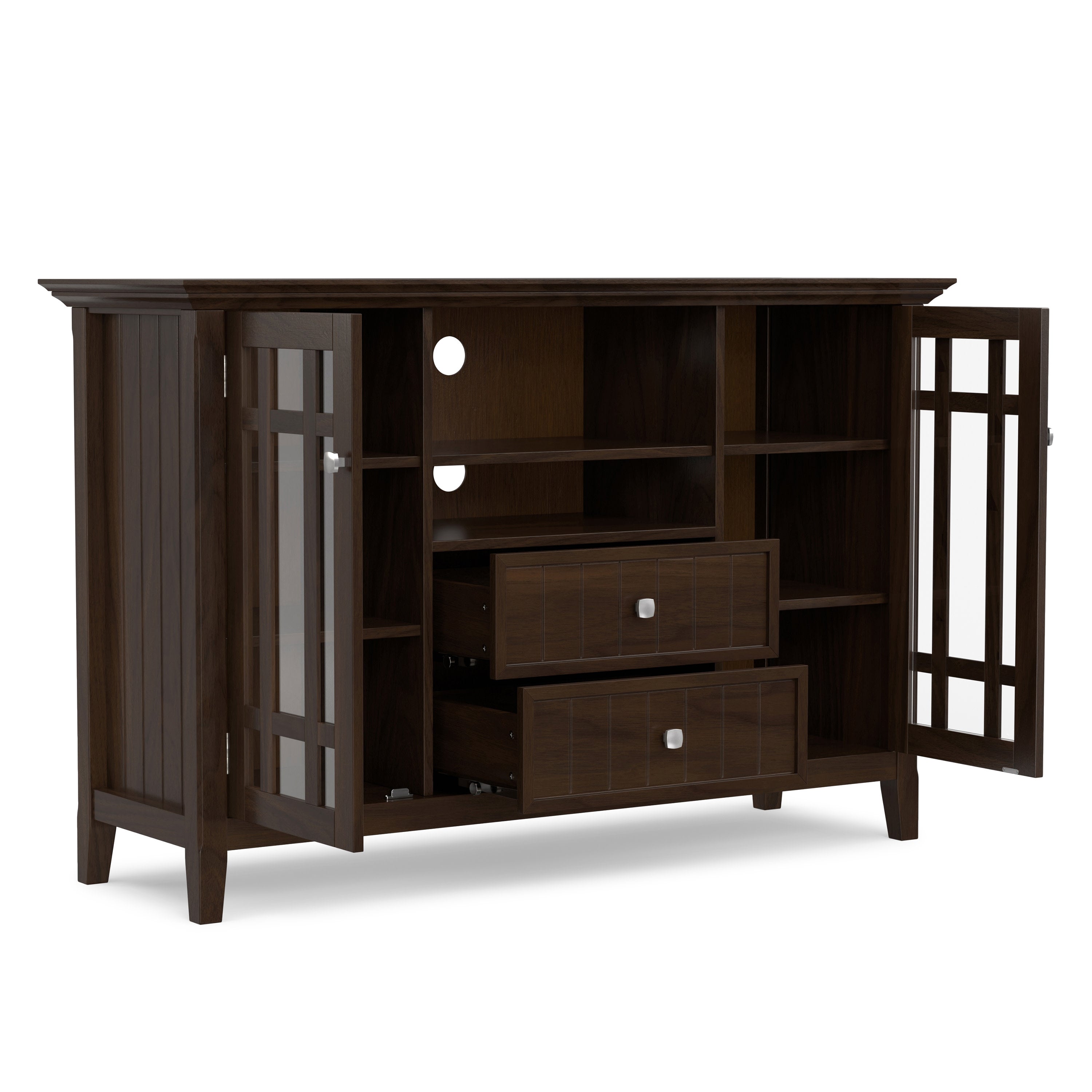 54 Inch Solid Wood TV Stand | Bedford TV Stand – Simpli Home