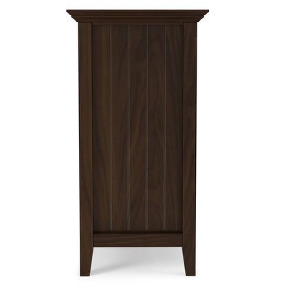 Dark Tobacco Brown Solid Wood - Pine | Bedford Tall TV Stand